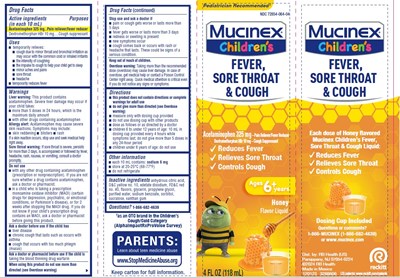 Label (Mucinex Children Honey Label)